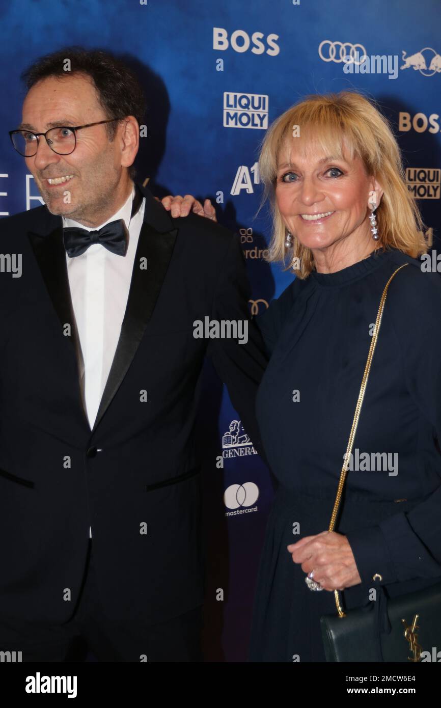 Kitzbühel, Österreich. 21. Januar 2023. KITZBÜHEL 21,01. 2023, HAHNENKAMM-Rennen, Kitz-Rennklub, Galaabend, Guthaben: SPP Sport Press Photo. Alamy Live News Stockfoto