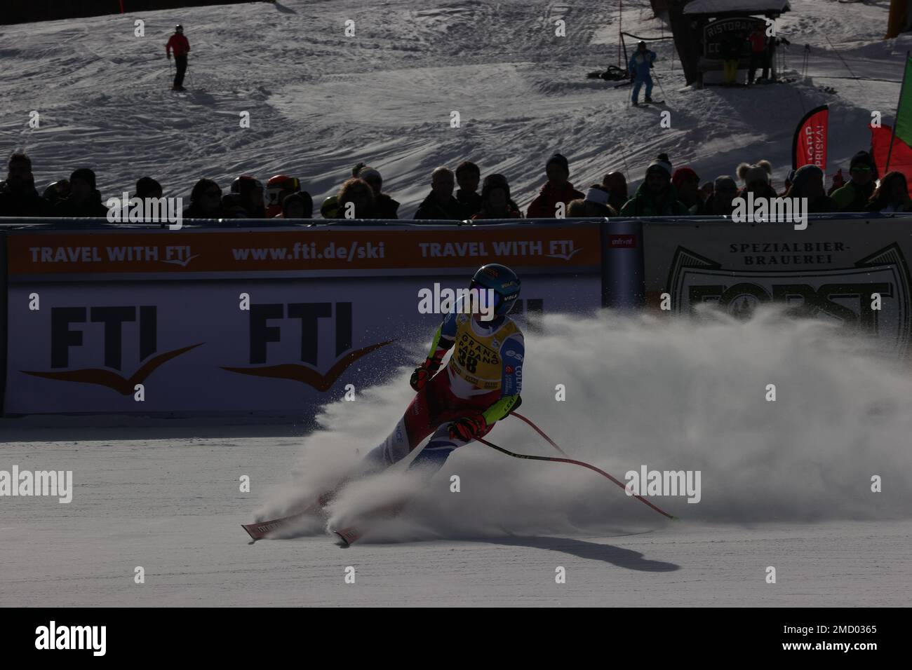 SKIFAHREN - FIS SKI WORLD CUP, &#XA;Frauen Super G&#XA;Olympia delle Tofane &#XA;Sonntag, 22. Januar&#XA; Stockfoto