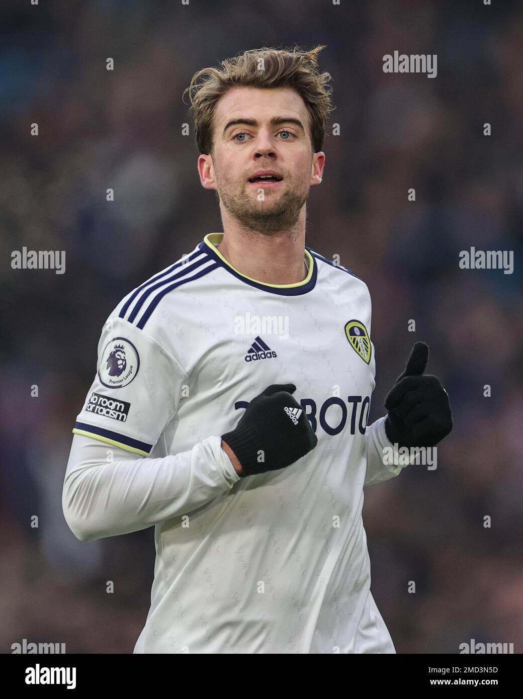 Patrick Bamford 9 von Leeds United während des Premier LeagueSpiels