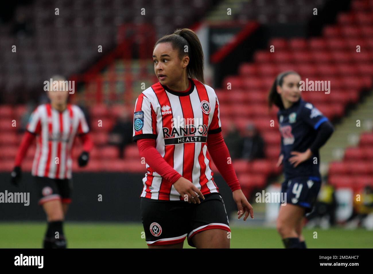 Sheffield, Großbritannien. 23. Januar 2023. Sheffield, England, Januar 22. 2023: Tamara Wilcock 15 während Sheffield United / Blackburn Rovers - Bramall Lane, Sheffield (Sean Chandler/SPP) Kredit: SPP Sport Press Photo. Alamy Live News Stockfoto