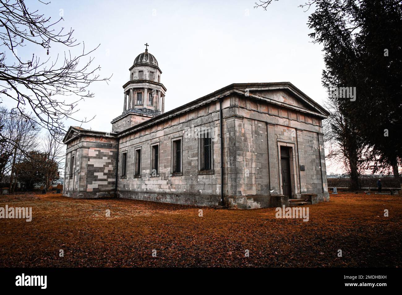 Das Mausoleum, erbaut für den vierten Herzog von Newcastle zu Ehren seiner Frau Georgiana Elizabeth, erbaut 1822, Milton, West Markham, Nottinghamshire Stockfoto