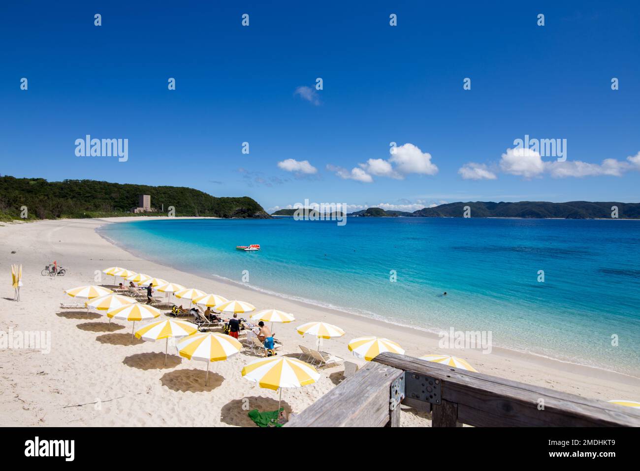 Zamami Beach in Okinawa, Japan, das schönste Meer der Welt Stockfoto