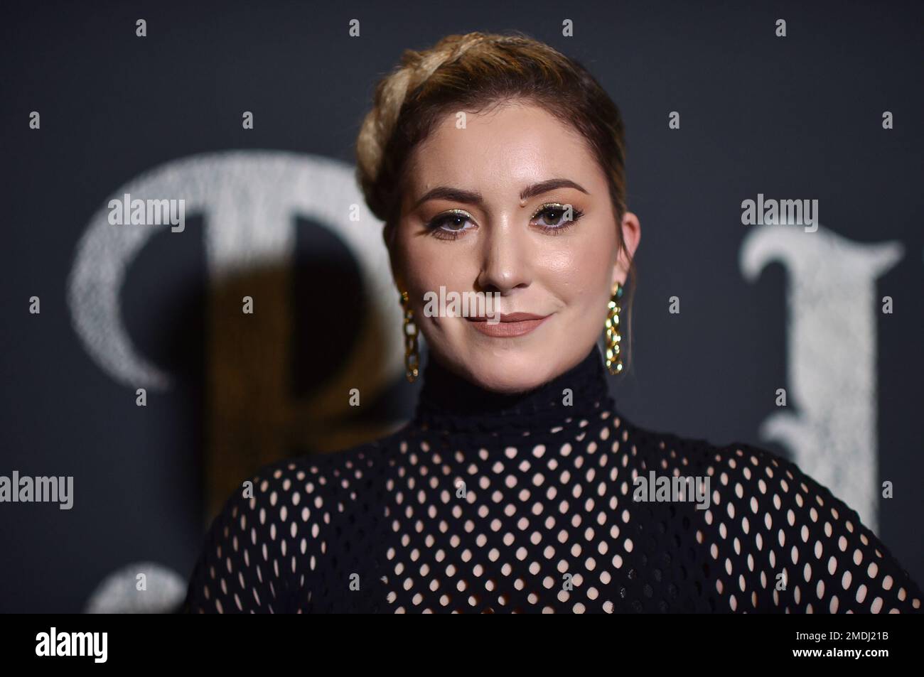 Adele Heather Taylor arrives at the LA premiere of "Blue Bayou" on Tuesday, Sept. 14, 2021, at the Directors Guild of America in Los Angeles. (Photo by Richard Shotwell/Invision/AP) Stockfoto