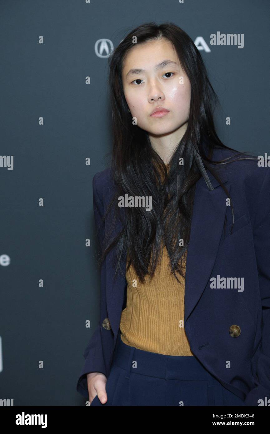 Park City, UT, USA. 22. Januar 2023. Michelle Lee bei Ankunft für JAMOJAYA Premiere beim Sundance Film Festival 2023, Eccles Theater, Park City, UT 22. Januar 2023. Kredit: JA/Everett Collection/Alamy Live News Stockfoto