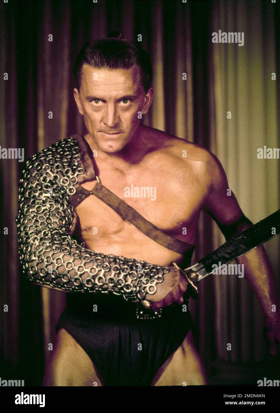 Spartacus Kirk Douglas Stockfoto