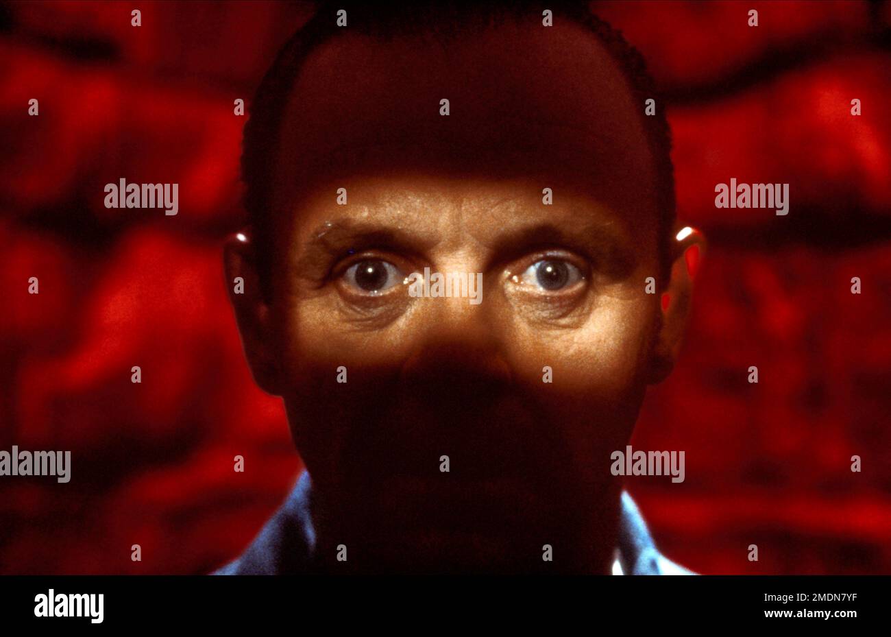 Das Schweigen der Lämmer Anthony Hopkins als Hannibal Lecter Stockfoto