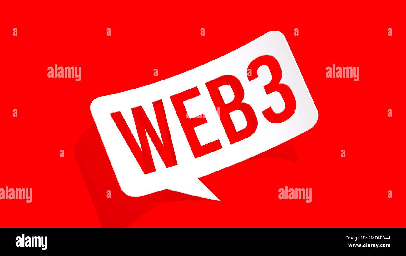 Web 3 Stockfoto
