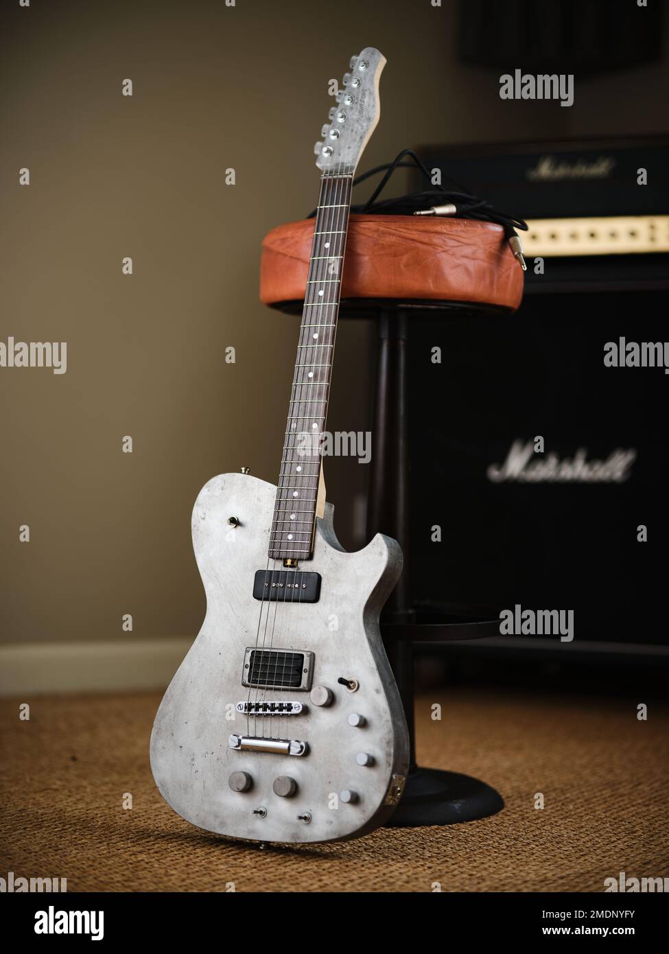 Manson Guitar Works Matt Bellamy DL-0R E-Gitarre Stockfoto