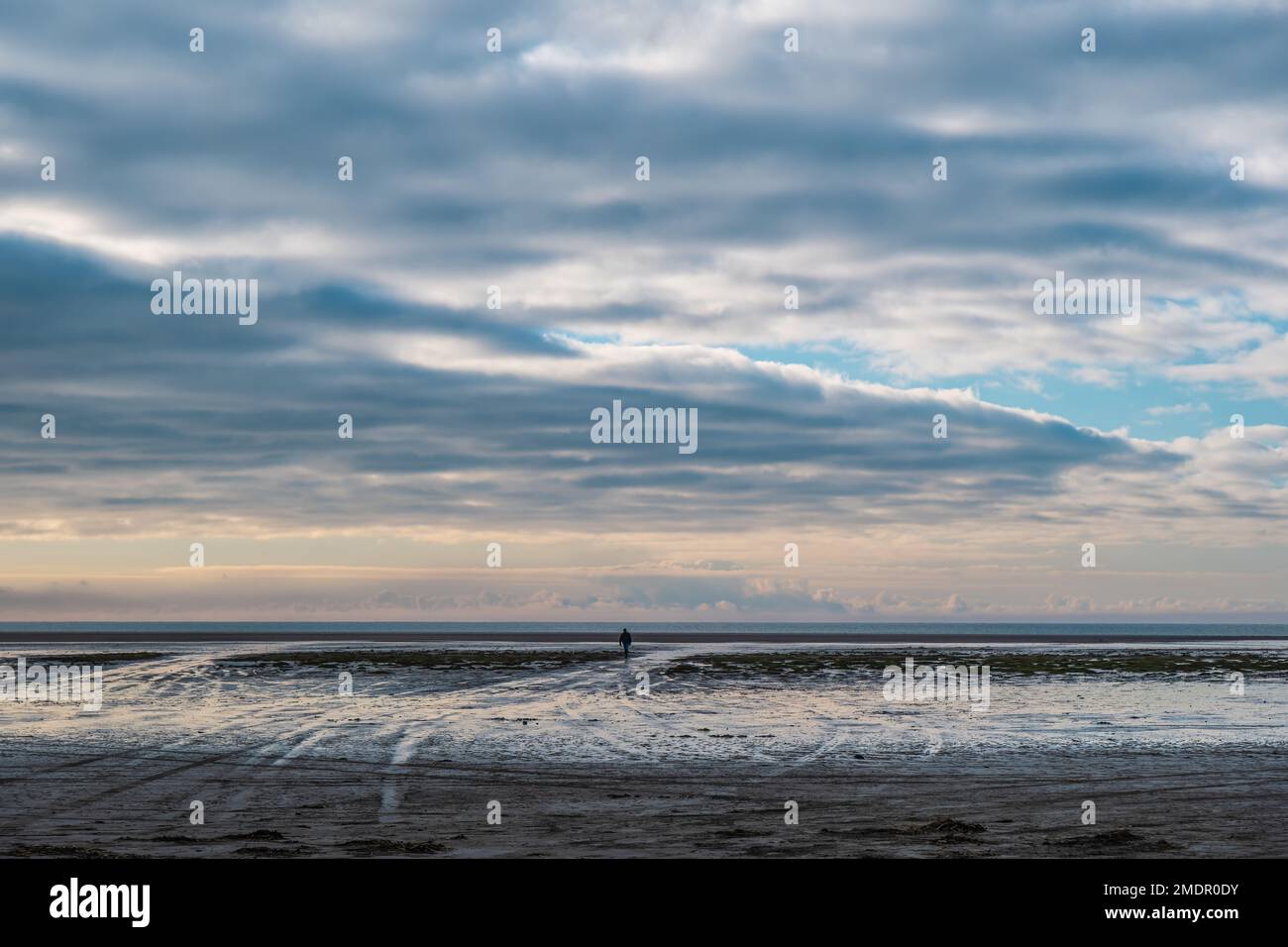 Strand auf der insel wadden Sea Fanoe Fanø, Dänemark Stockfoto