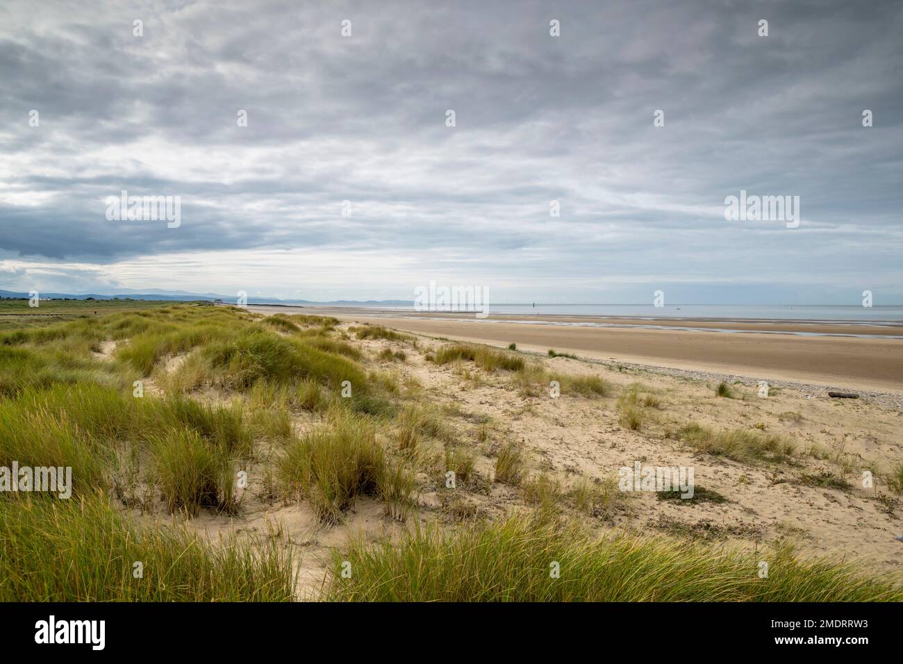 Naturschutzgebiet Gronant in der Nähe von Prestatyn an der Küste von Nordwales Stockfoto