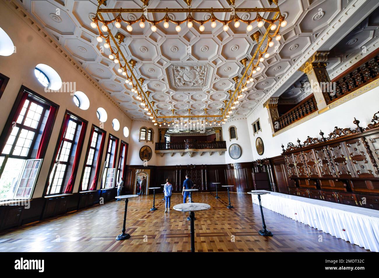 Festspielhalle, Altes Rathaus, Marktplatz, Bremen, Deutschland Stockfoto