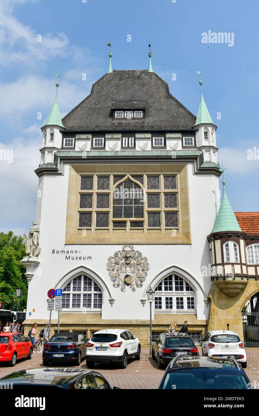 Bomann-Museum, Schlossplatz, Celle, Niedersachsen, Deutschland Stockfoto