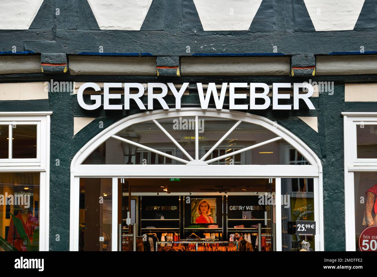 Gerry Weber, Zoellnerstraße, Celle, Niedersachsen, Deutschland Stockfoto