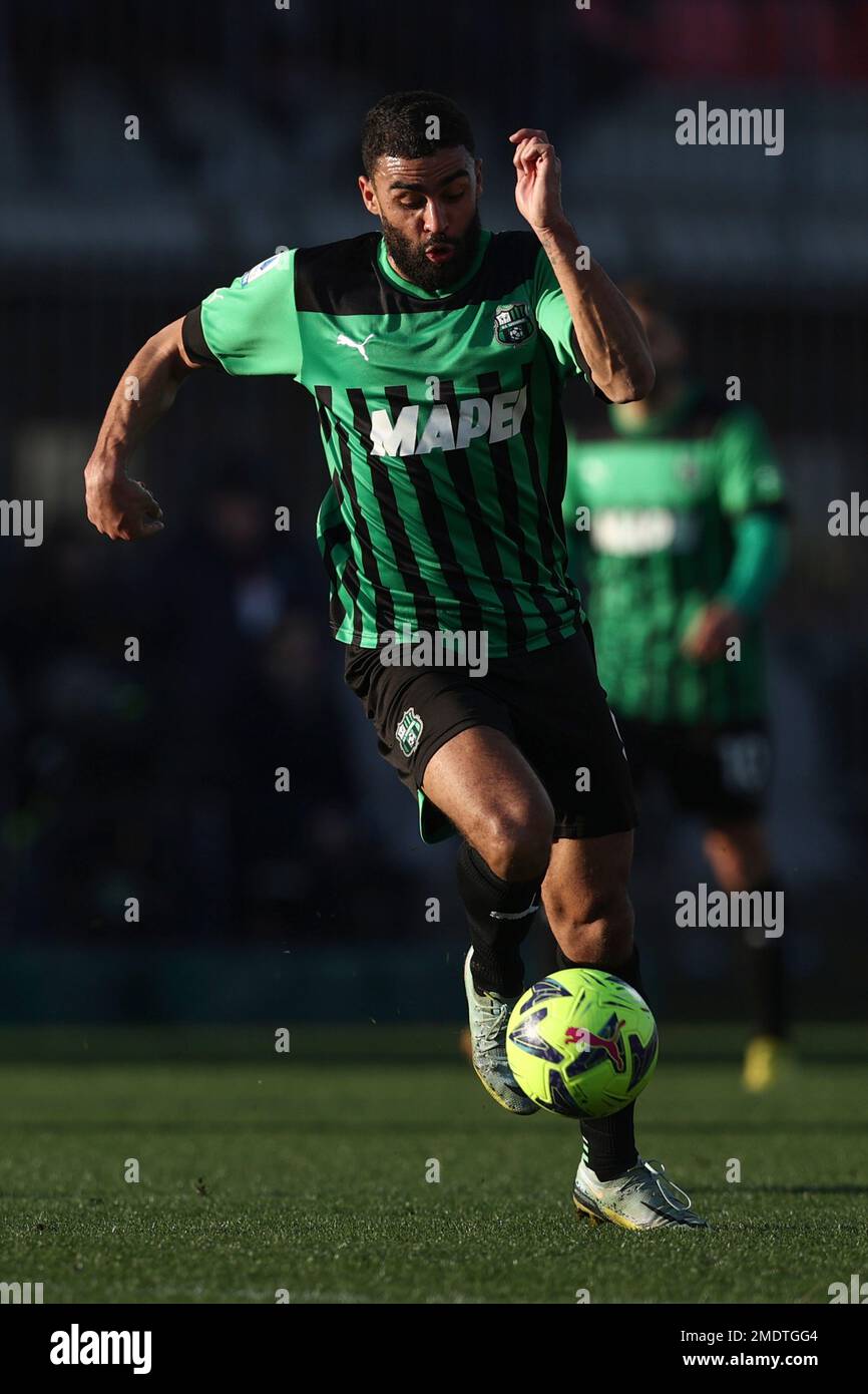 U-Power Stadium, Monza, Italien, 22. Januar 2023, Gregoire Defrel von Sassuolo Calcio in Aktion während der AC Monza gegen US Sassuolo - italienische Fußballserie Stockfoto