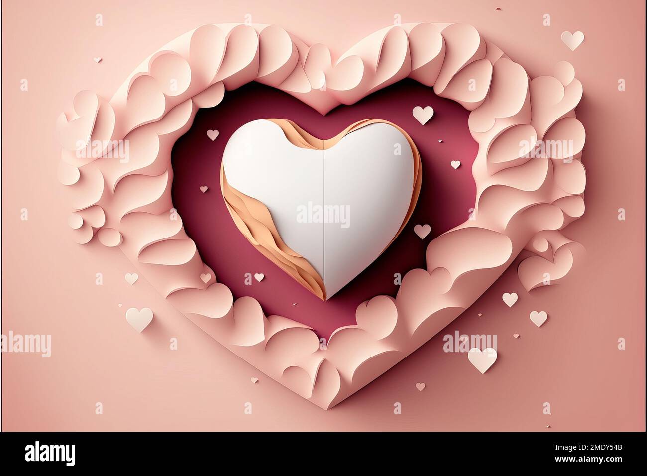 Valentinstag, Herzen, Liebe, Dekoration, rot, Rosa, romantisch, Leidenschaft, Wärme, Kerzen, Laternen, Kamine, 4K Hintergründe, Tapeten, digital Stockfoto