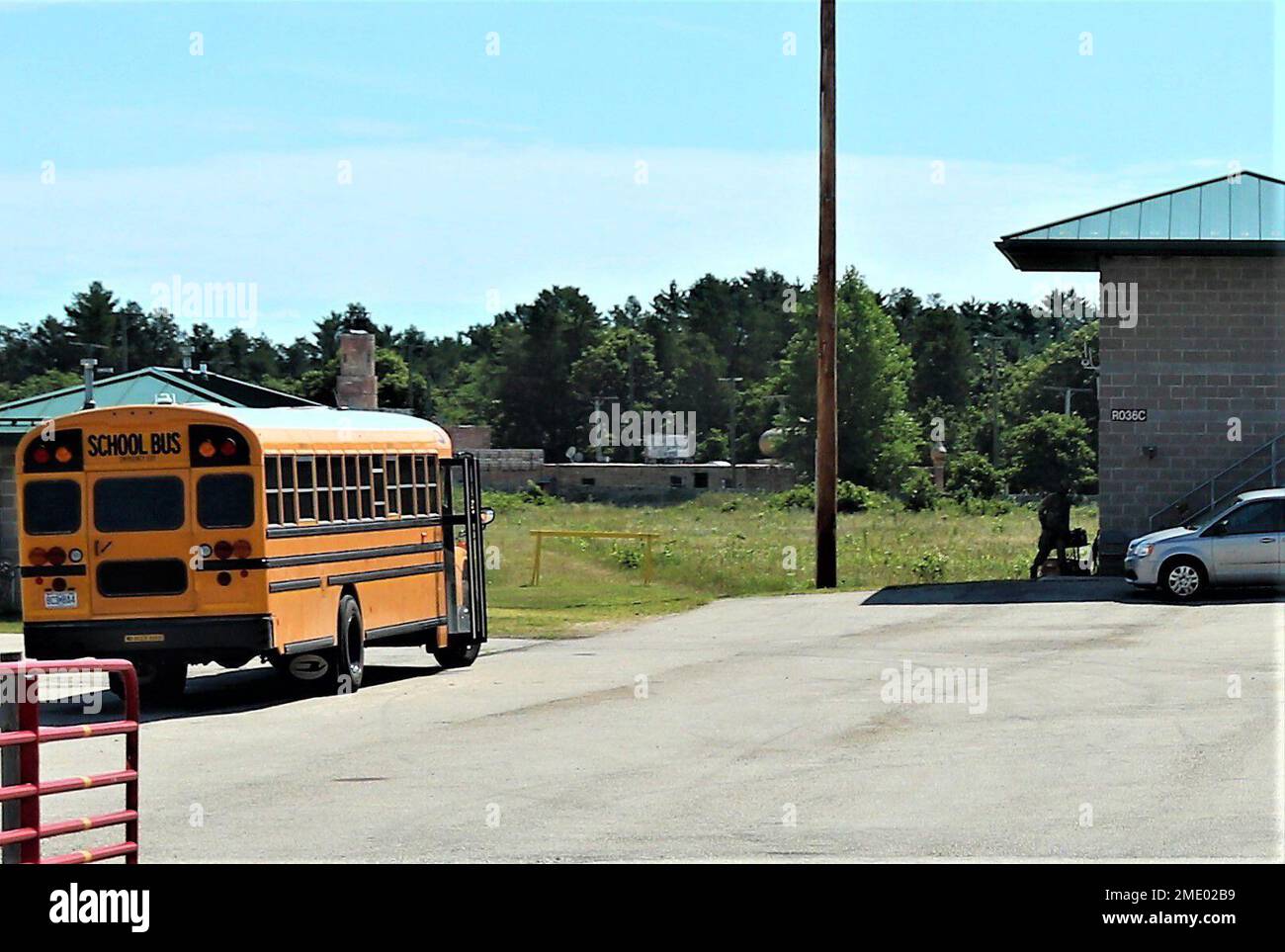 Die Schulungsmaßnahmen für die Warrior-Übung der 78. Training Division 78-22-02 in Fort McCoy, Wisconsin, werden am 26. Juli 2022 gezeigt. Im Juli 2022 trainierten Tausende von Soldaten der Armee, der Marine, der Luftwaffe und des Marine Corps in Fort McCoy – viele davon zur Unterstützung der Übung. Stockfoto