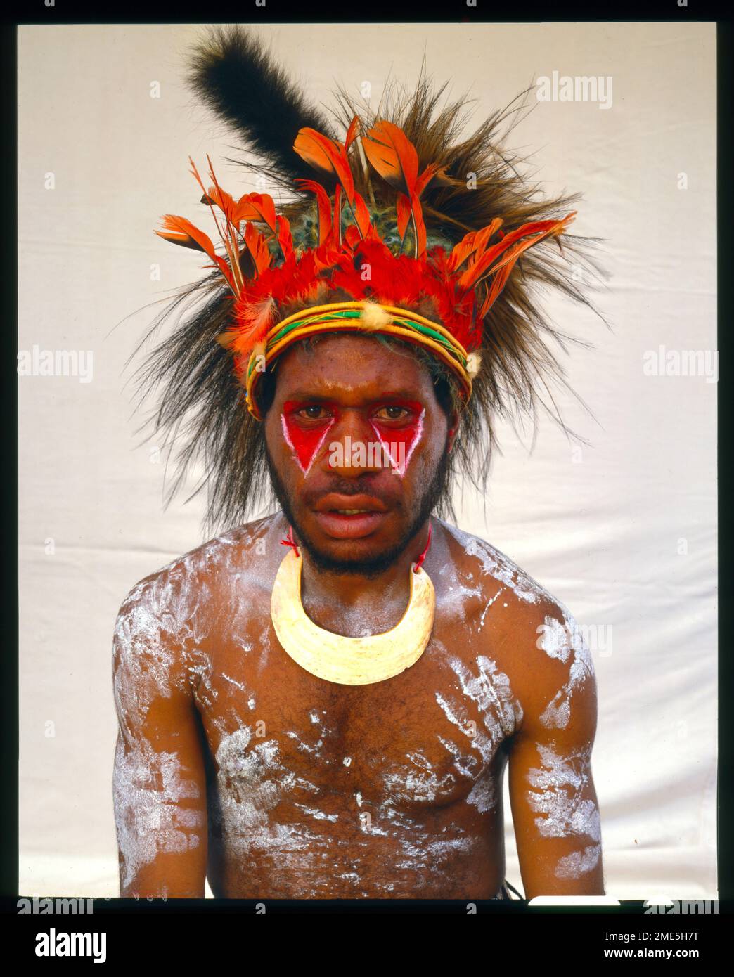 Kominga aus Numbokora Village, Papua-Neuguinea Stockfoto