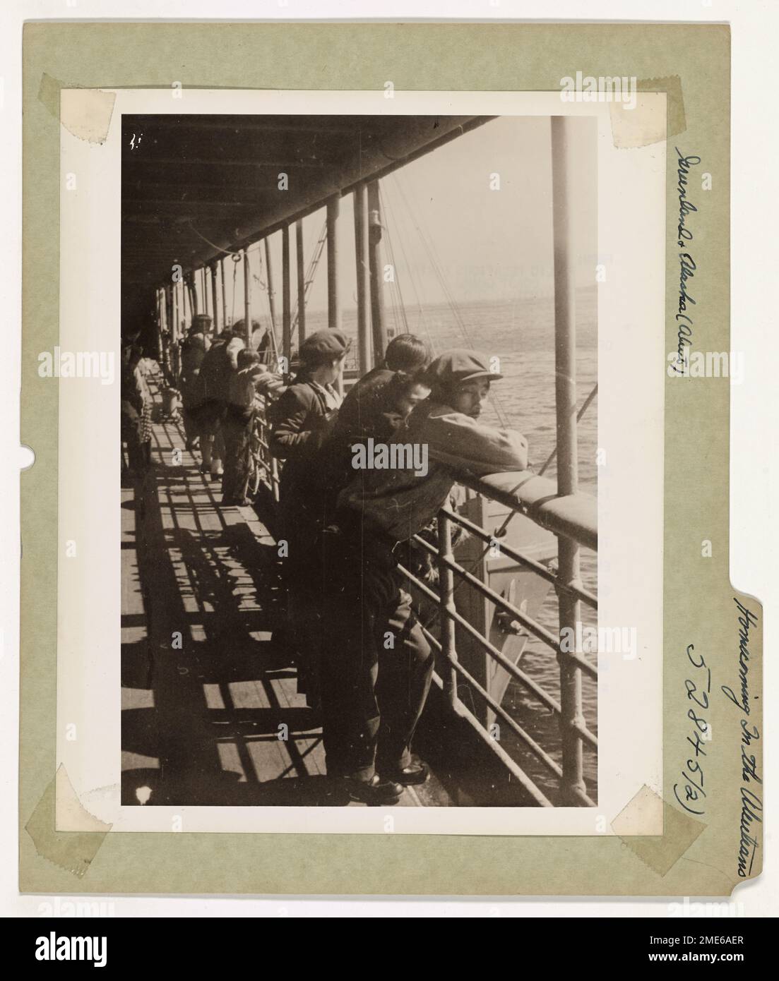 bei den Aleutianern. Nach drei langen Jahren Ein Transport