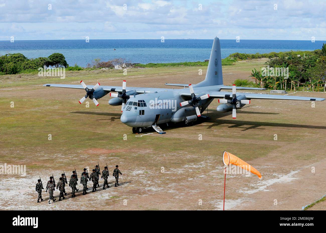 FILE - This April 21, 2017, file photo shows a Philippine Air Force C ...