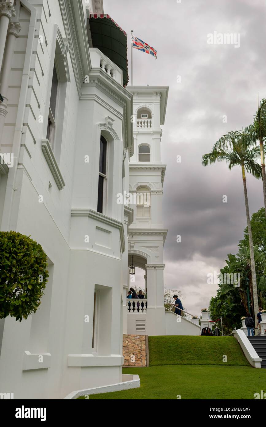 Jährlicher Tag der offenen Tür im Government House in Brisbane, der Heimat des Governor General in Queensland, Australien Stockfoto