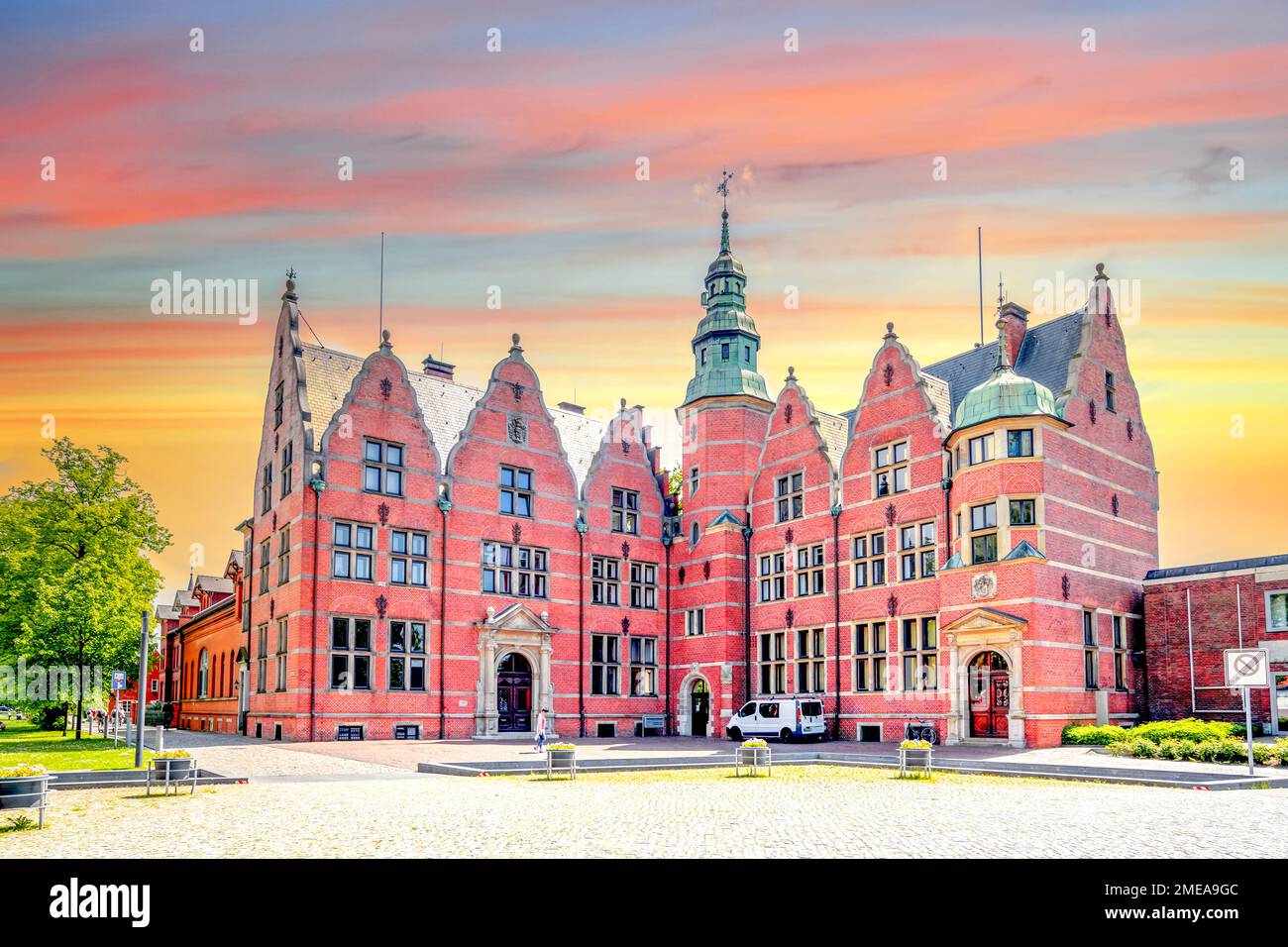 Schloss Aurich, Niedersachsen, Deutschland Stockfoto