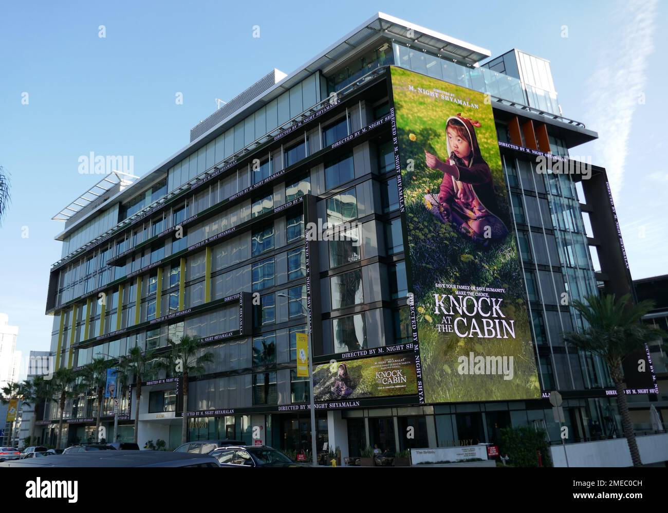 Los Angeles, Kalifornien, USA 22. Januar 2023 Ein allgemeiner Blick auf die Atmosphäre von Knock bei der Cabin Billboard am 22. Januar 2023 in Los Angeles, Kalifornien, USA. Foto: Barry King/Alamy Stock Photo Stockfoto