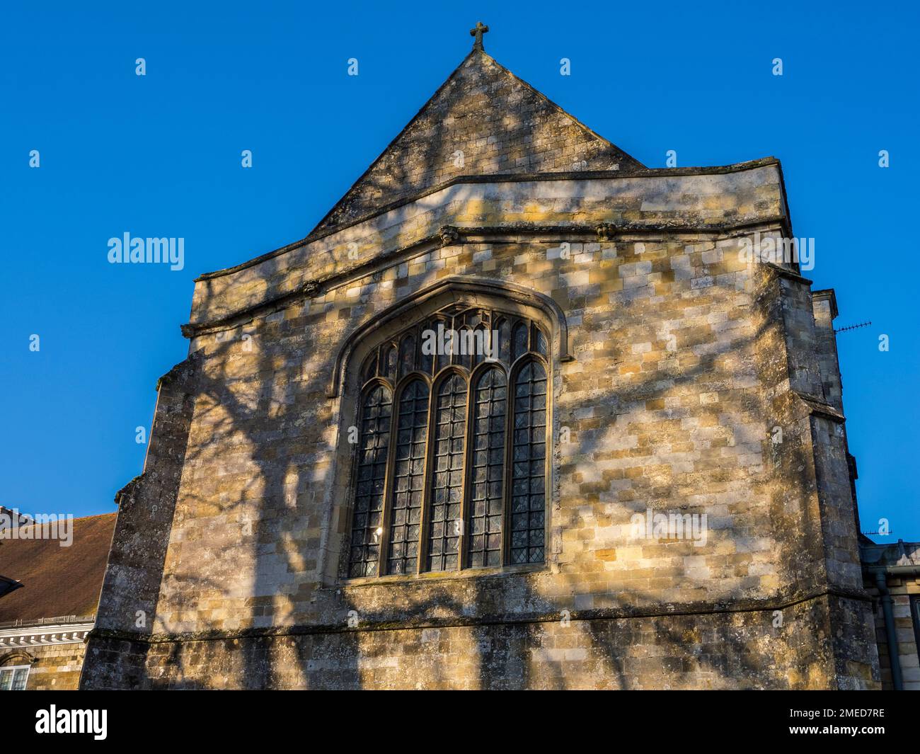 Wolvesey Palace, Bishop of Winchester Buildings, Diocese of Winchester, Hampshire, England, Großbritannien, GB. Stockfoto