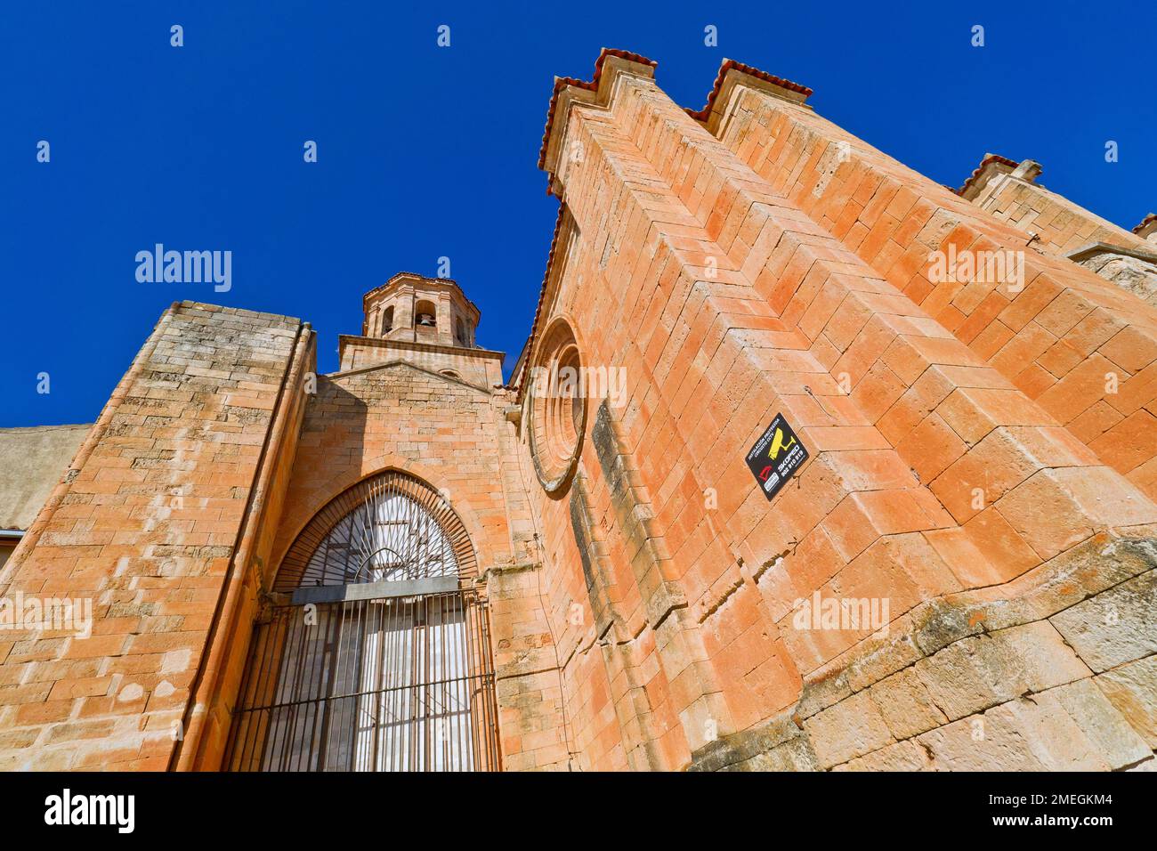 Collegiatskirche Santa María la Mayor, Romanesque Style, Toro, Zamora, Castilla y León, Spanien, Europa Stockfoto