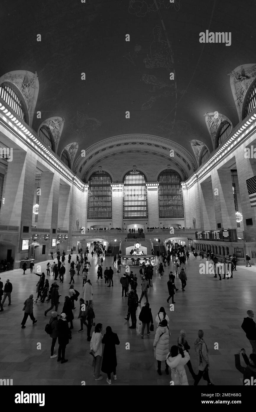 New Yorks Grand Central Bahnhof Stockfoto
