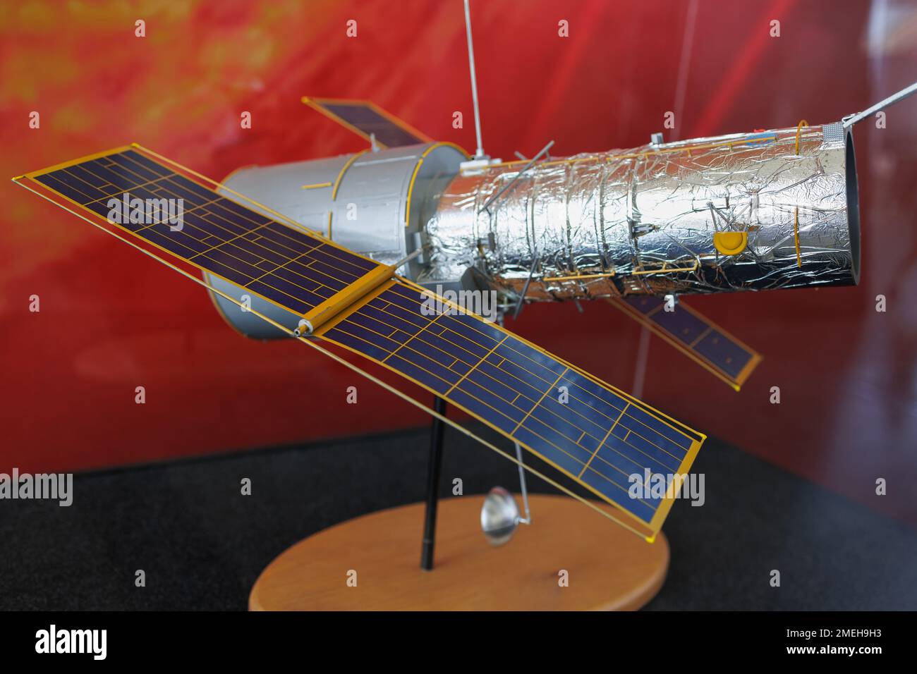 Das Hubble Space Telescope – Kleines Modell. Stockfoto