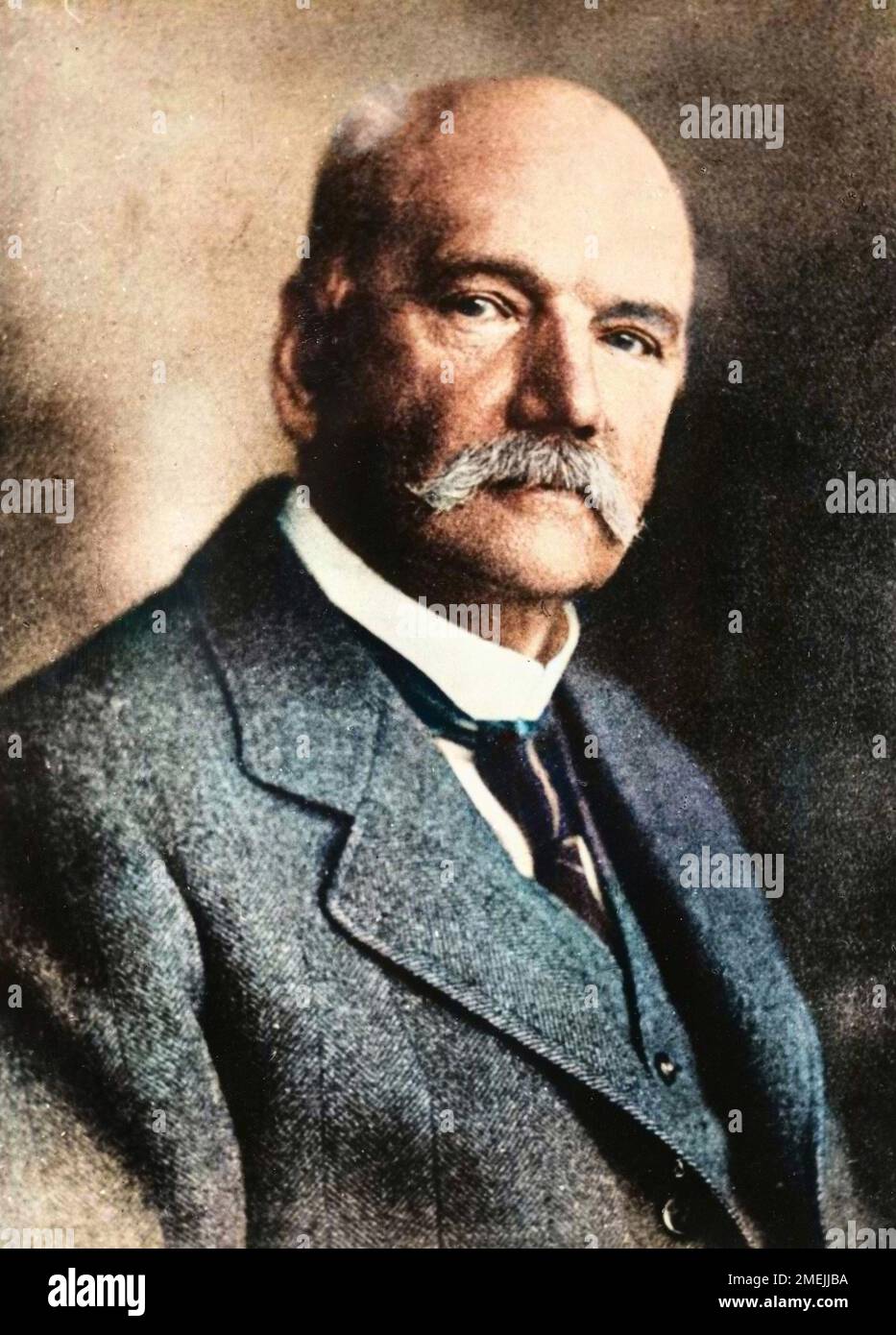 Albrecht Kossel (1853-1927). Biochimiste-Straße, prix Nobel en 1910. Stockfoto