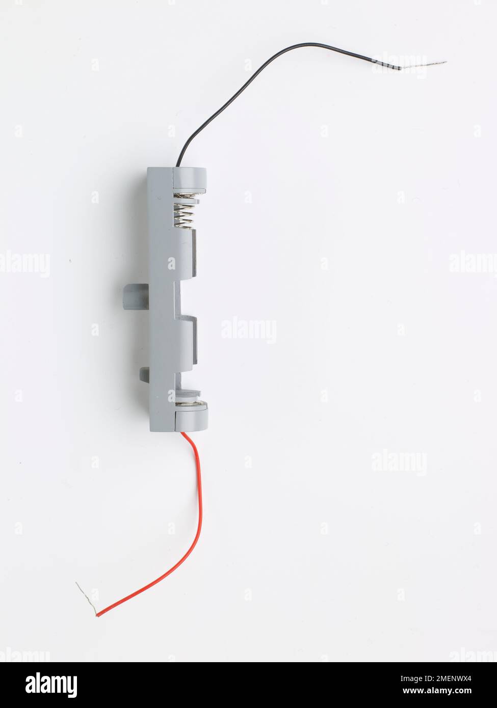 Batteriefach für Roboter Stockfoto