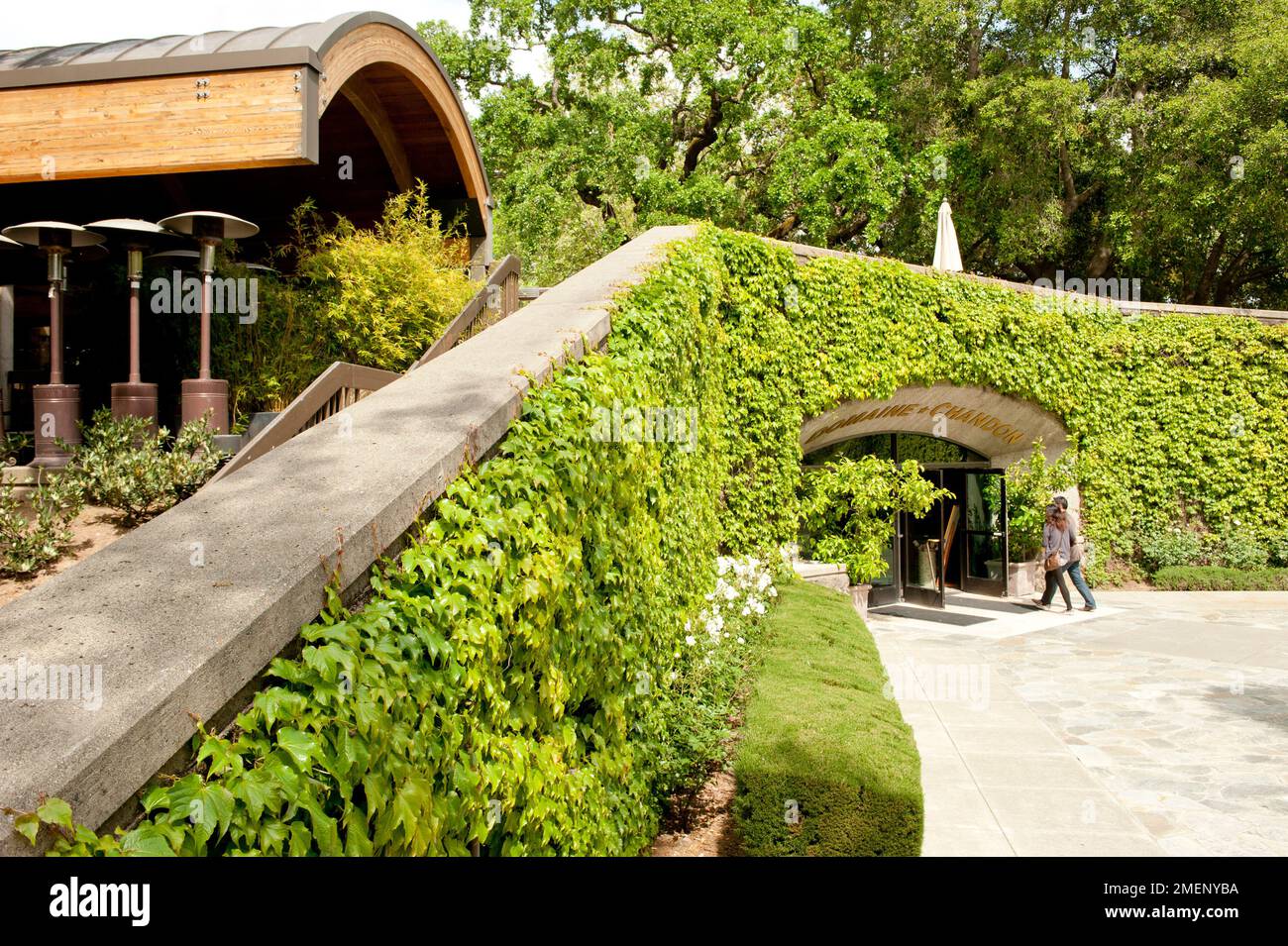 Domaine Chandon, Yountville, Napa Valley, Kalifornien Stockfoto