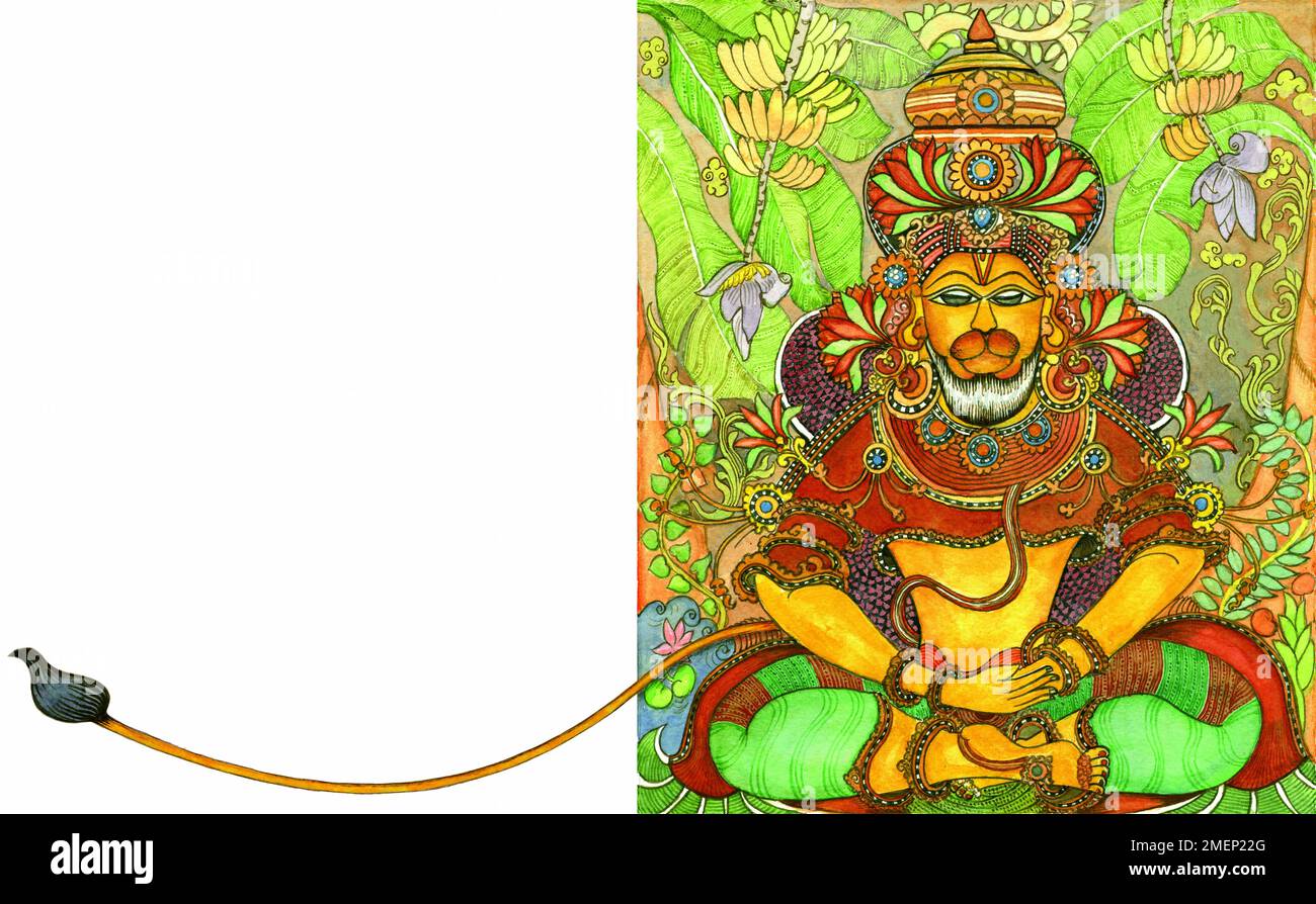 Hanuman Stockfoto