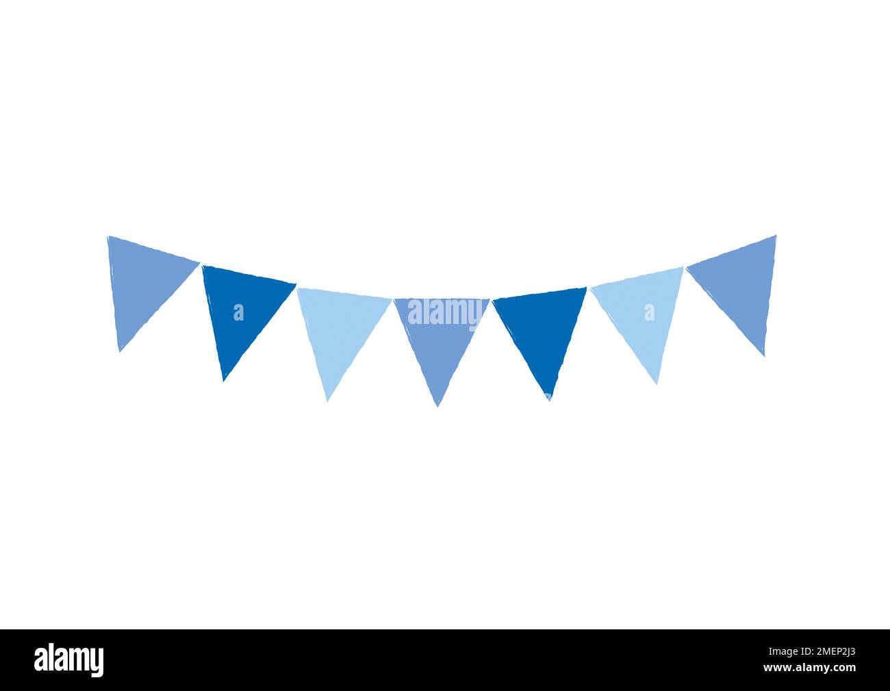 bunting-blau Stockfoto