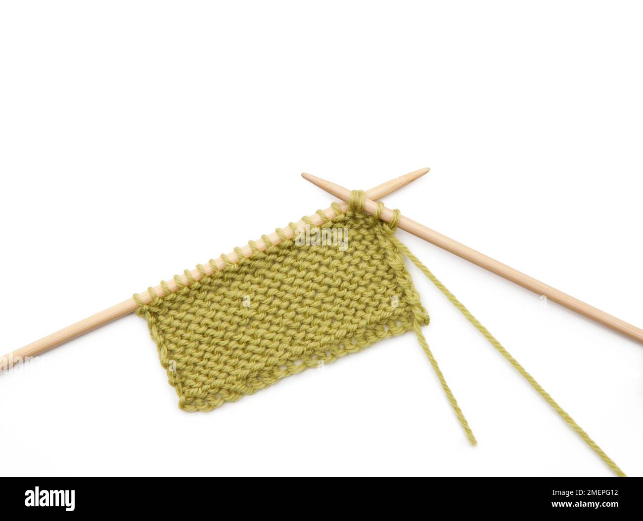 Komplett modische Form auf einer Pülle-Row-Technik Stockfoto