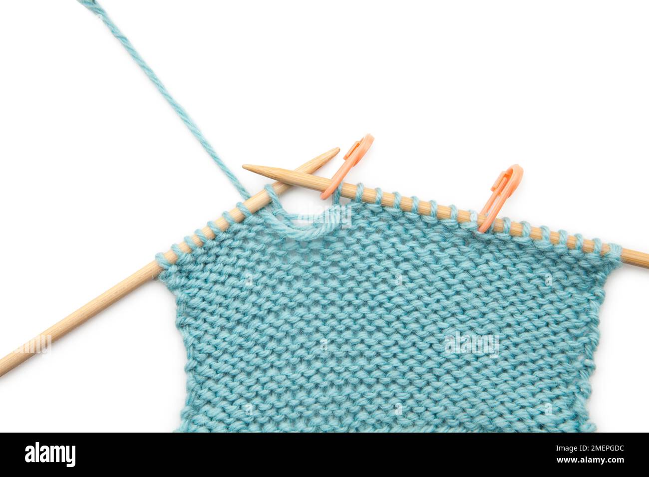 Formgebung: Anpassung einer abgespritzten Schulter an die Kurzreihenformtechnik mit Hilfe eines Stitchenhalters Stockfoto