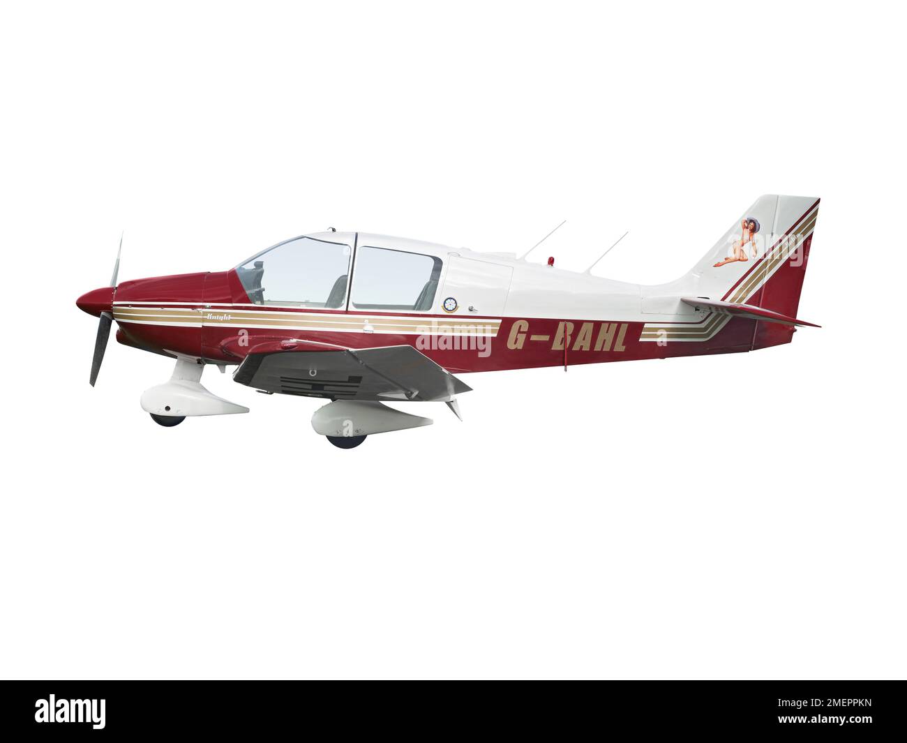 CEA DR400 Chevalier Monoplane, Seitenansicht Stockfoto