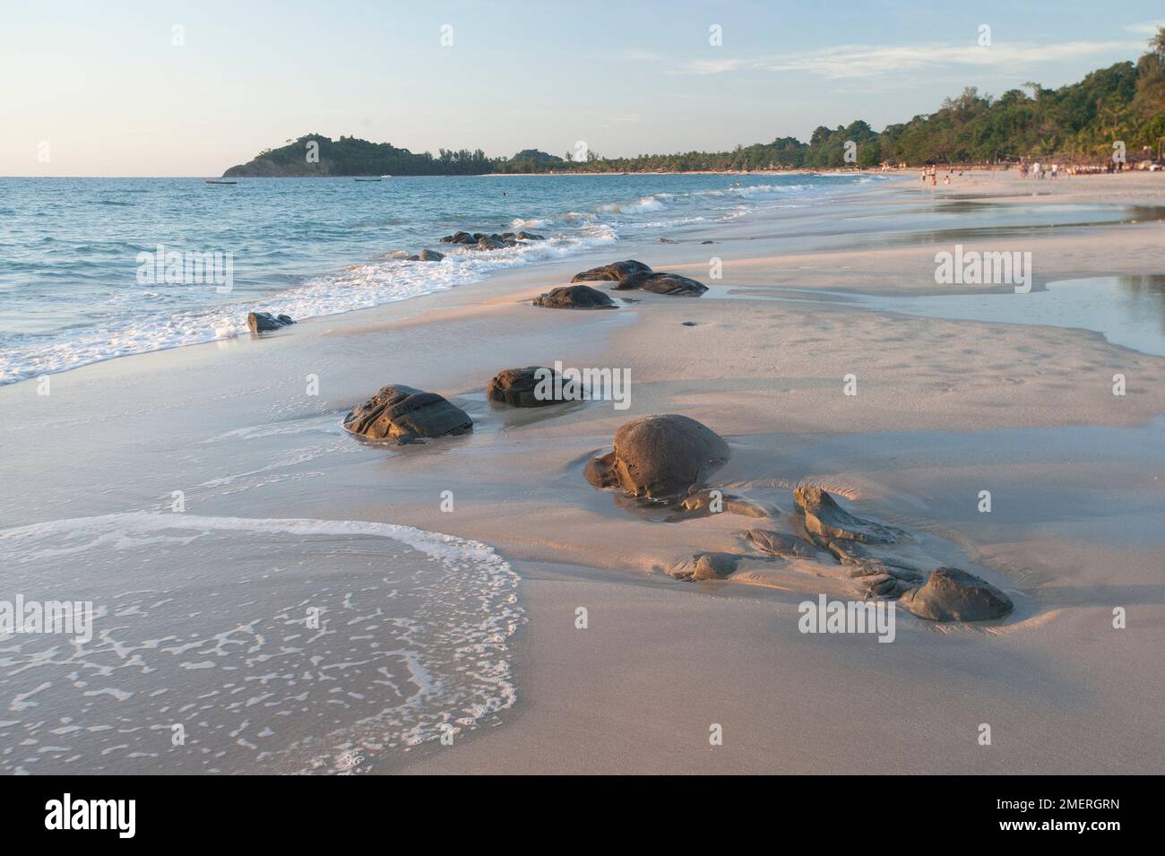 Myanmar, Westmyanmar, Ngapali, Ngapali Beach Stockfoto