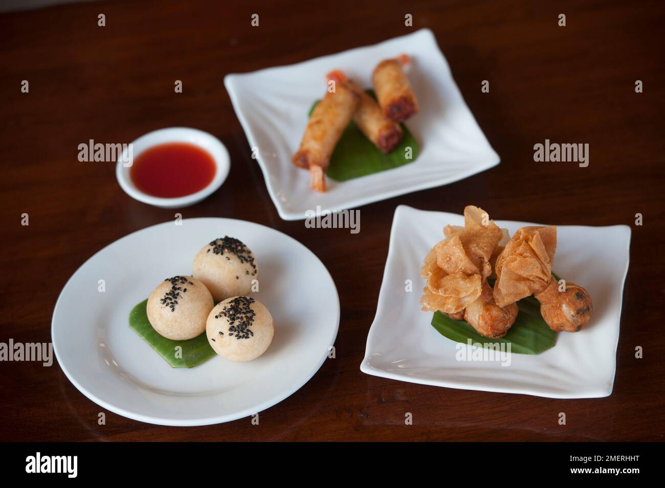 Myanmar, Ost-Birma, Inle-See, Live Dim Sum House Restaurant Stockfoto