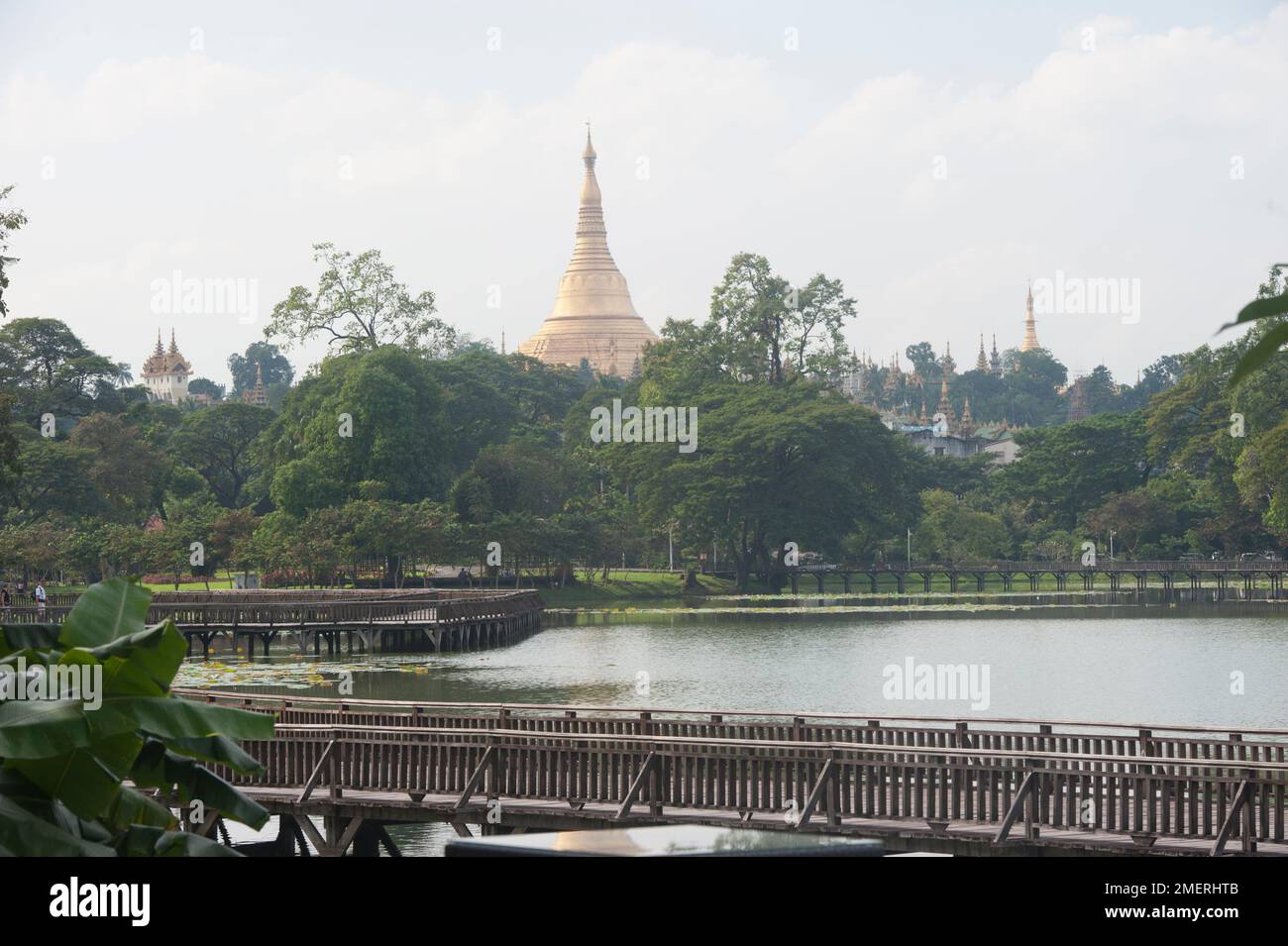 Myanmar, Rangun (Yangon), Kandawgyi Palace Hotel Stockfoto