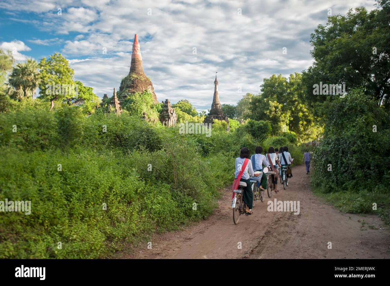 Myanmar, Monywa, ein Myint, eine alte Pagode Stockfoto