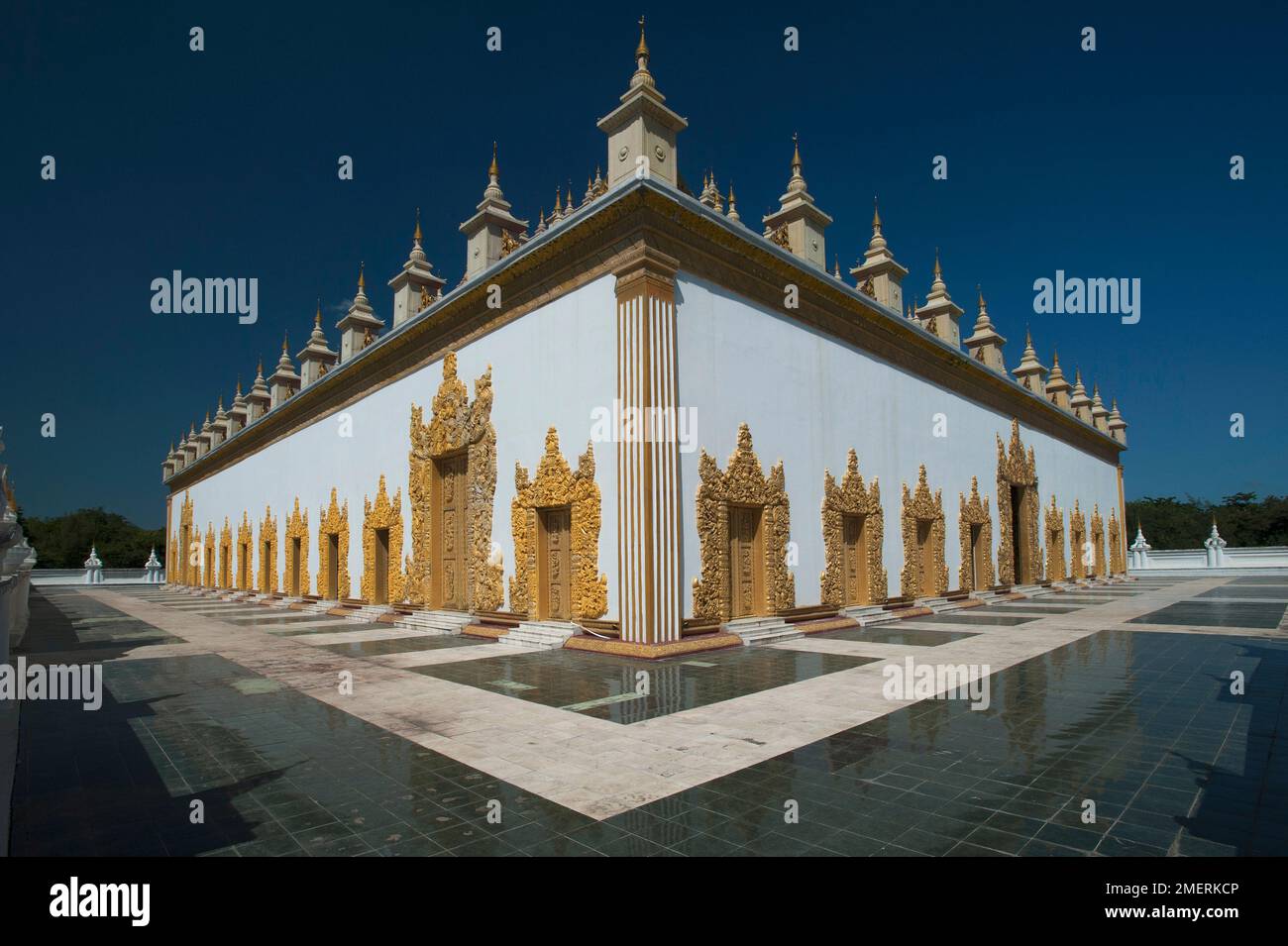 Myanmar, Mandalay, Atumashi Kyaung Stockfoto