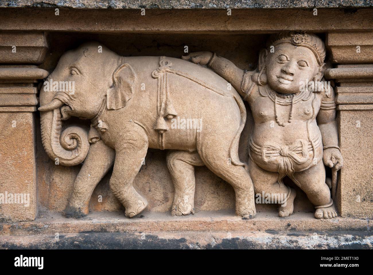 Kelaniya Rajamaha Viharaya, Kiribathgoda, Sri Lanka, Westprovinz Stockfoto