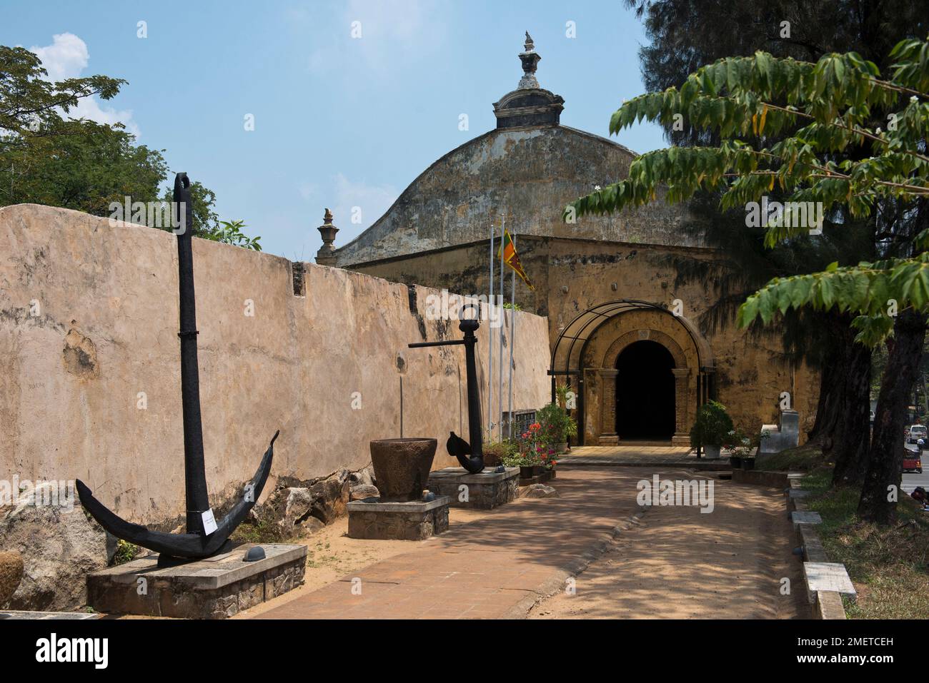 Galle, Fort Galle, Maritime Archäology Museum Exterior, Südprovinz, Sri Lanka Stockfoto