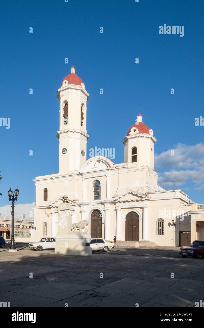 Catedral de la Purísima Concepción, Kathedrale der Unbefleckten Empfängnis, Cienfuegos, Kuba Stockfoto