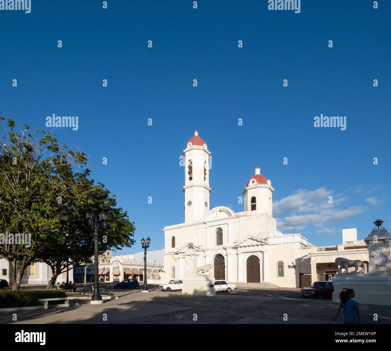 Catedral de la Purísima Concepción, Kathedrale der Unbefleckten Empfängnis, Cienfuegos, Kuba Stockfoto