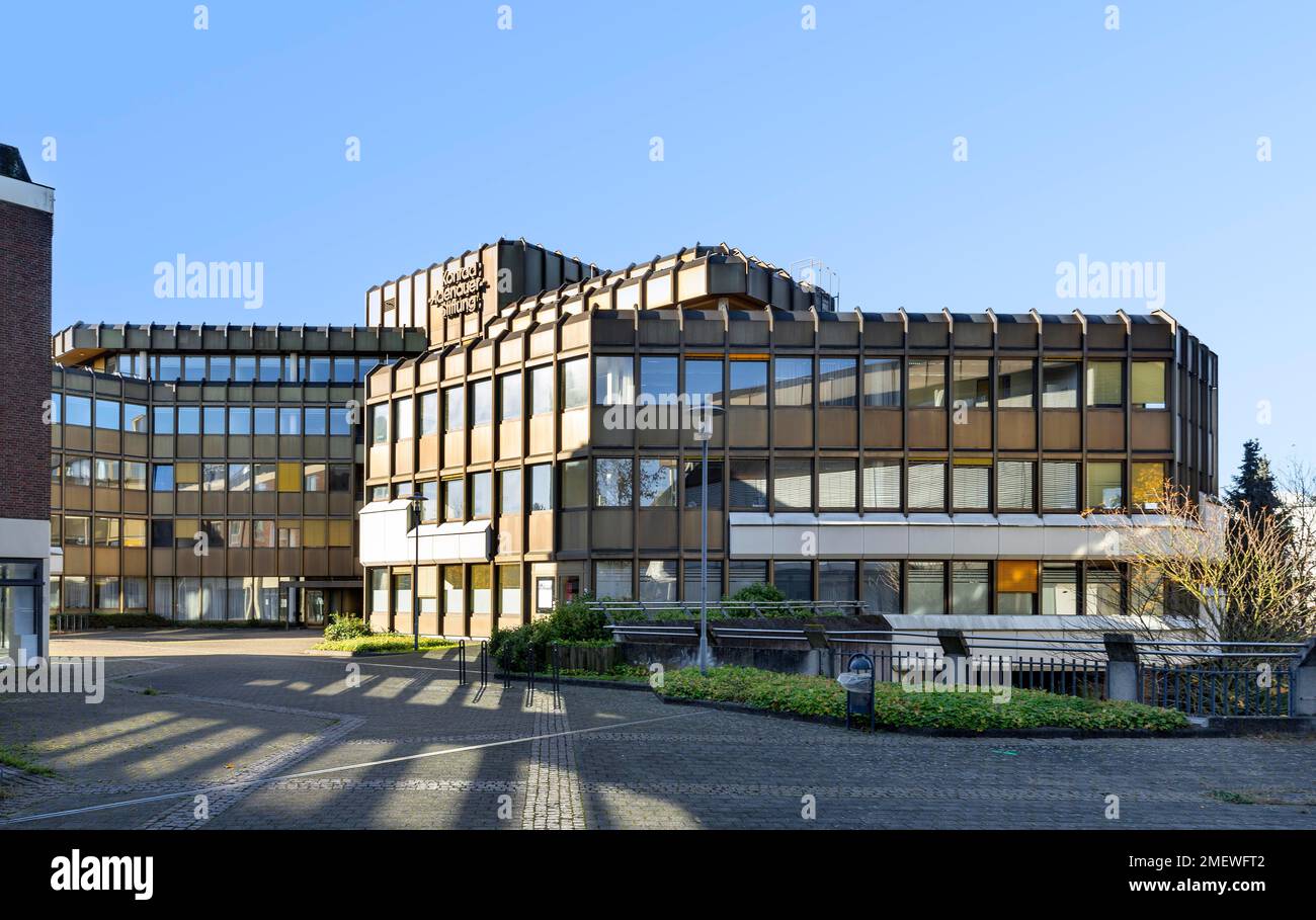 Konrad-Adenauer-Stiftung, KAS, Sankt Augustin, Rheinland, Nordrhein-Westfalen, Deutschland Stockfoto