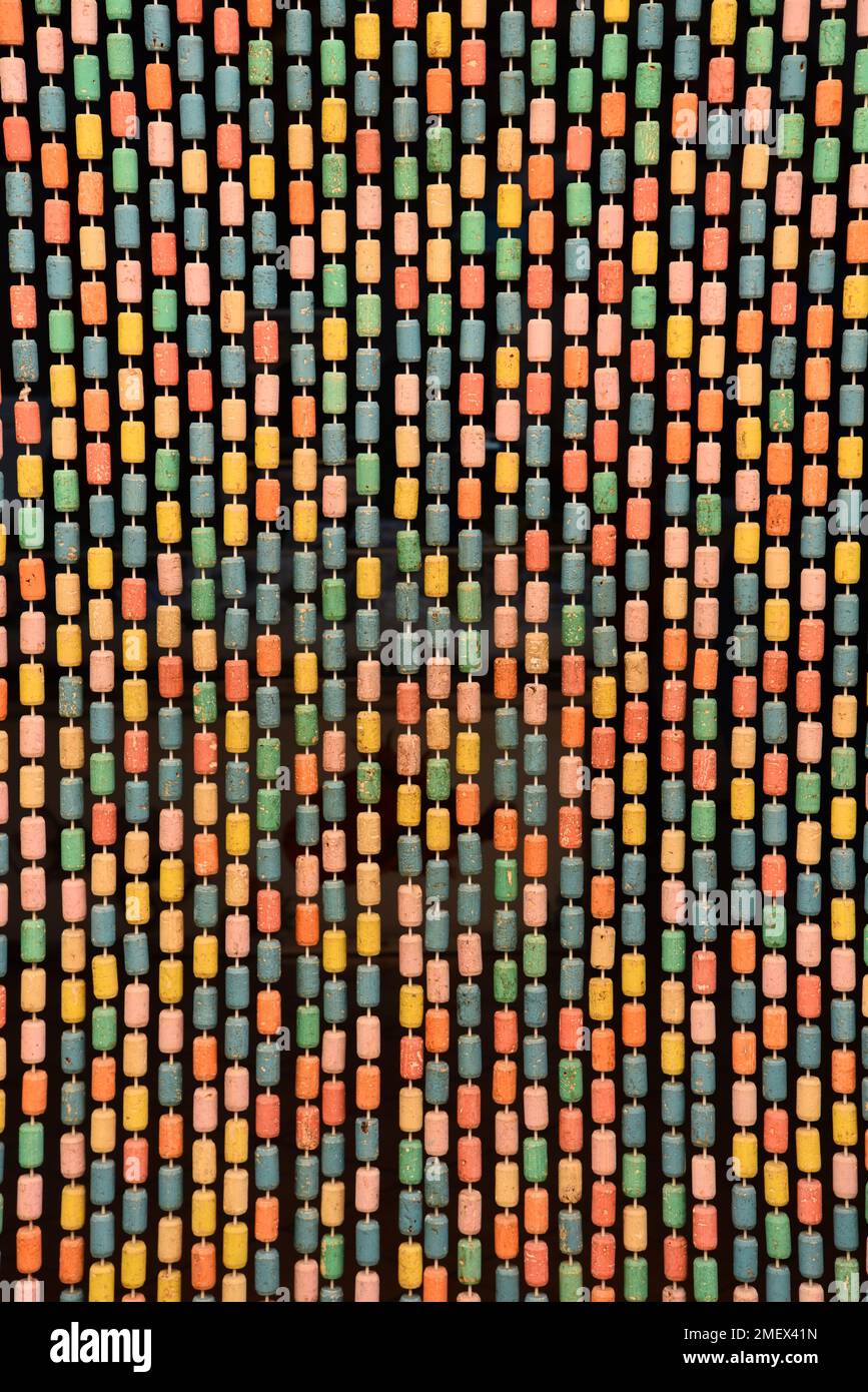 Perlenvorhang Stockfoto