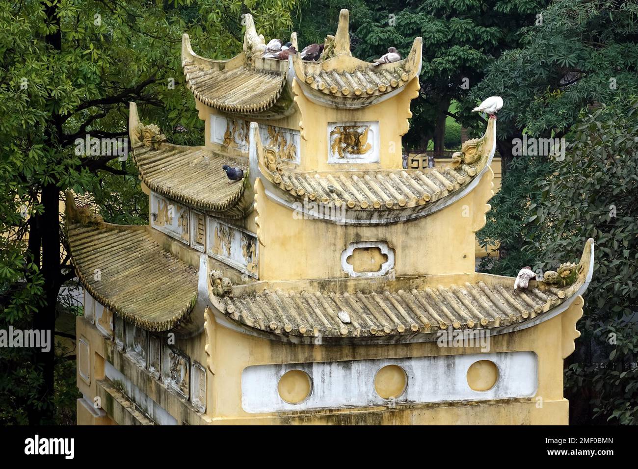 Kaiserliche Zitadelle von Thăng Long, Hanoi, Hà Nội, Vietnam, Asien Stockfoto